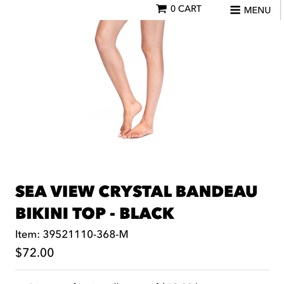 Body Glove Black and Pink Floral Bikini Top - Picture 6 of 7